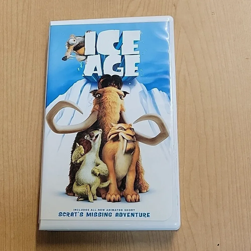 Ice Age vhs and dvds‎